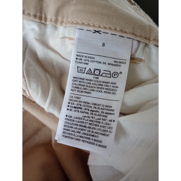 NWT Old Navy Bootcut Khaki Pants Pockets Size 8 - Picture 5 of 8